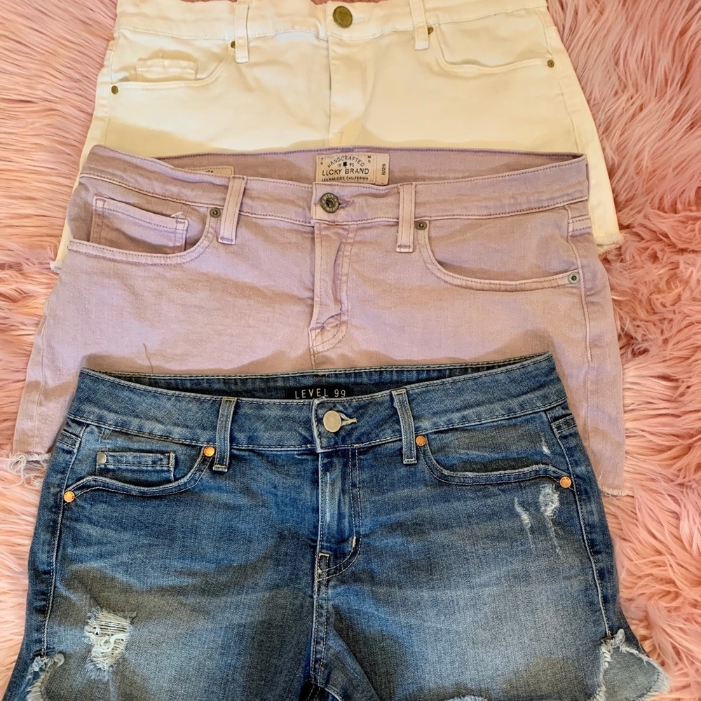 Cut off short trio bundle!